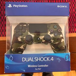 PlayStation PS4 Camo DualShock 4 Brand New Unopened