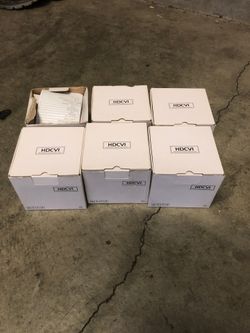 Brand new 720p security cameras