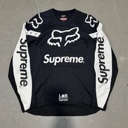 SUPREME FOX RACING MOTO JERSEY TOP Sz MEDIUM