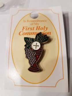 First Holy Communion pin