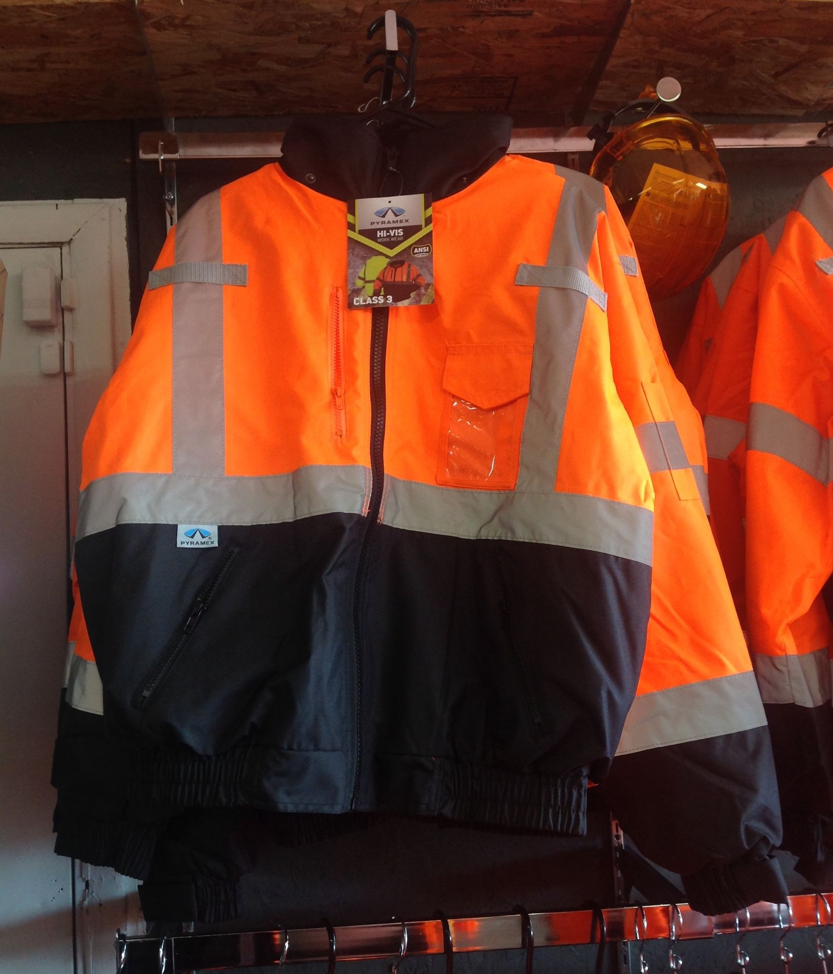 Class 3 High Visibility Safety Jacket with Removable Fleece