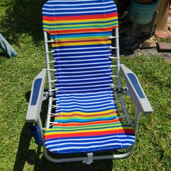 Foldable Rio Beach Chair ,lightweight, Backpack 