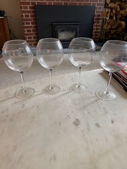 Mikasa Balloon Wine Glasses