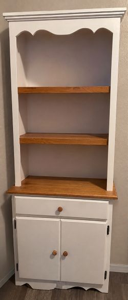 Dining table and shelf