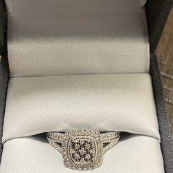 1/4 Of CT Diamond Ring Size 7