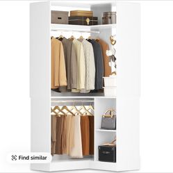 Corner Closet System.