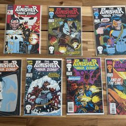 Punisher War Zone Lot! Marvel Comics