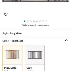 Summer Infant Anywhere Decorative Walk-Thru Pet and Baby Gate, 28” - 42.5” Wide, 30" Tall