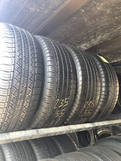 235/55/19 used tires 235-55-19 llantas usadas