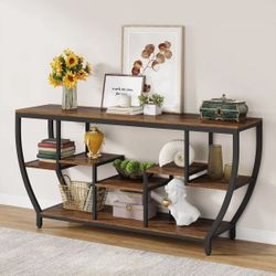 Console Table, 70.9" Entryway Sofa Table
