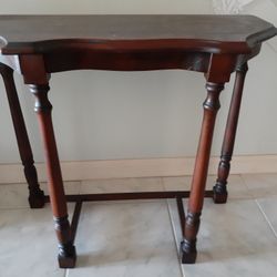 Antique Small Entryway Table