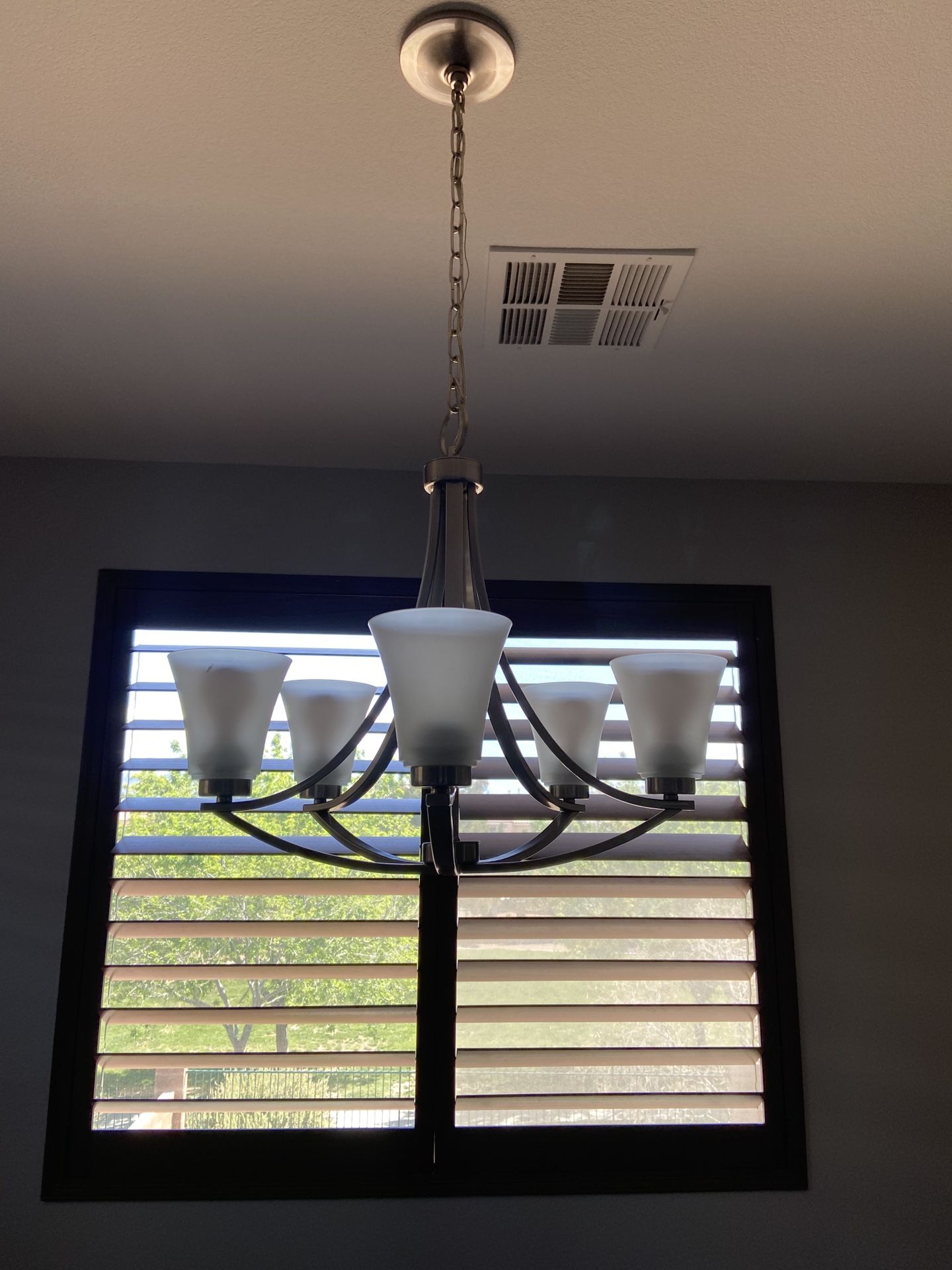 Chandelier - Brushed Nickel