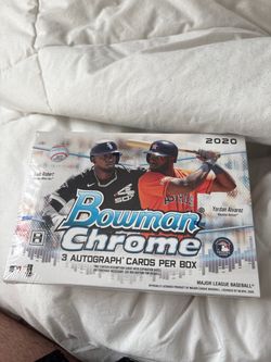 2020 Bowman Chrome HTA choice Baseball Box