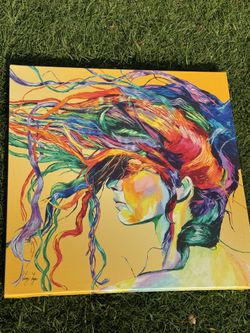 Beautiful Print On Canvas Painting 24x24