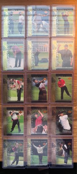 Tiger Woods 2001 Rookie Complete Set