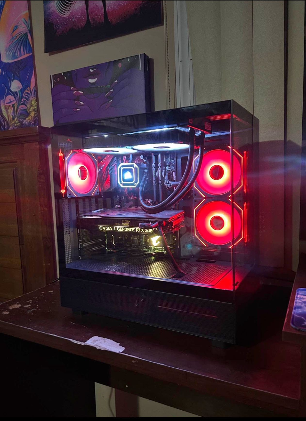 Gaming PC RTX 2080 Super, Ryzen 5600, 1TB SSD, 32GB Ram, RGB, WIFI
