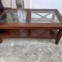 Coffee Table with End Table