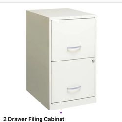 2 Drawer Filling Cabinet 