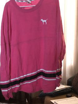 Love Pink Quarter Zip Sweatshirt 