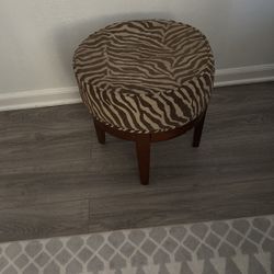 Cheetah Ottoman