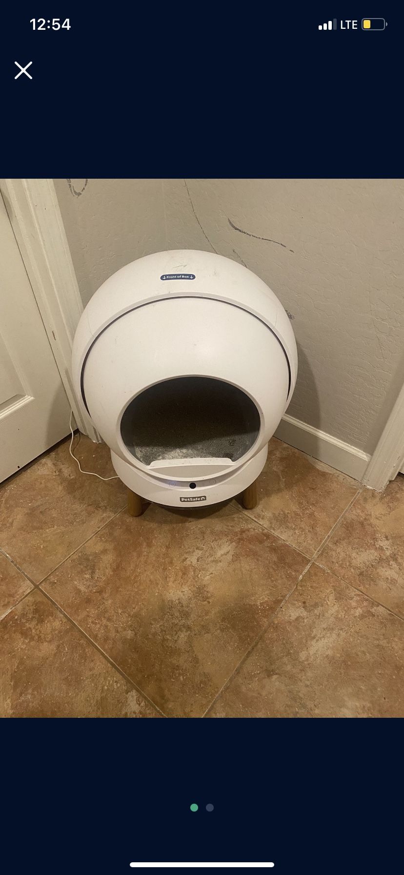 Petsafe Smartspin Self Cleaning Automatic Litter Box