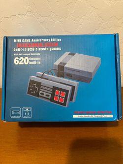Brand New Mini Game Anniversary Edition Classic Console – Built-In 620 Retro Games