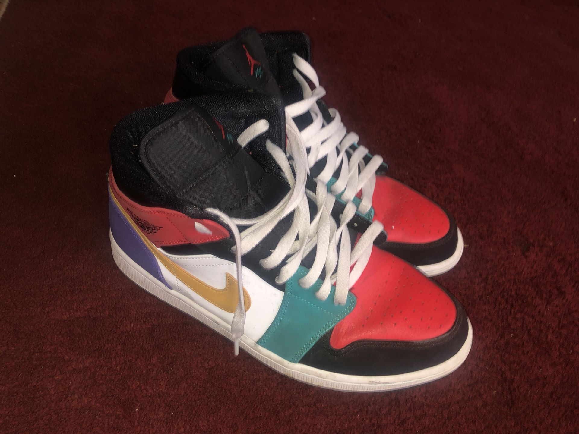 Jordan Mid Bred Multi Color