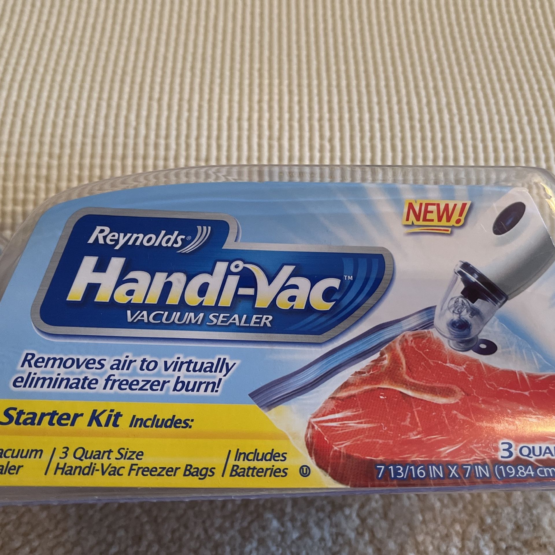 Handivac Handi Vac Vacuum Freezer Bags