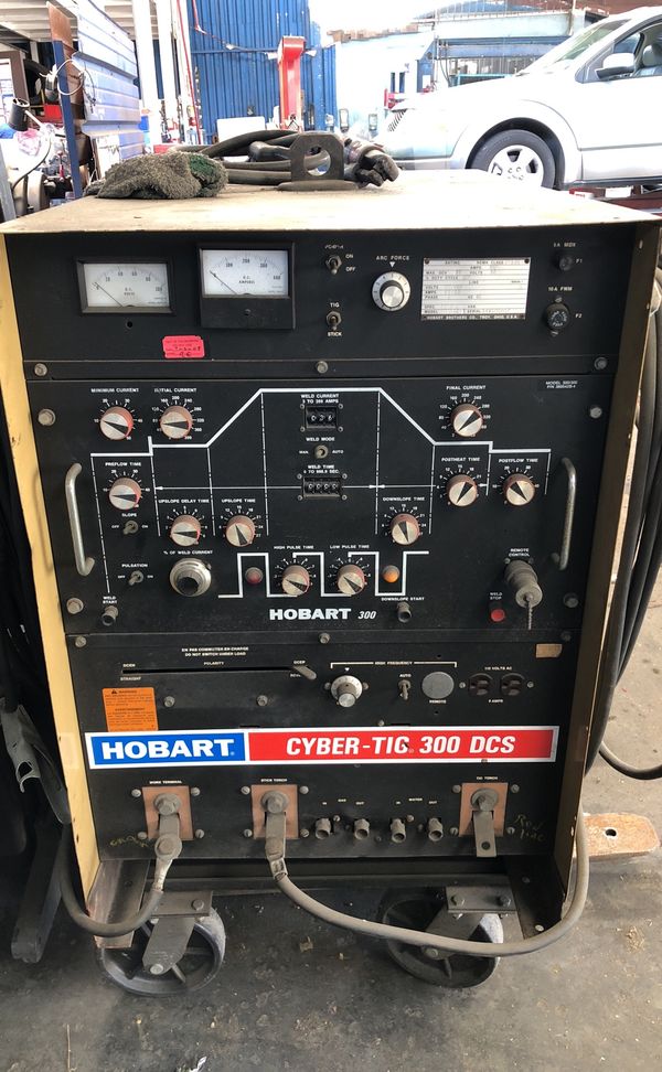 Hobart Tig Welder >> Hobart Cyber Tic 300 Dcs Welding Machine For Sale In Compton Ca Hobart Tig Welder >> Hobart Cyber Tic 300 Dcs Welding Machine For Sale In Compton Ca