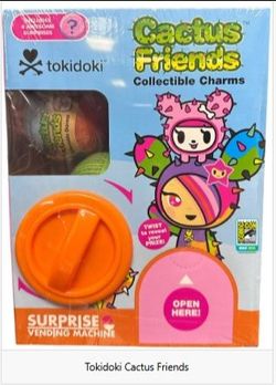 PRESALE for SDCC 2026 Tokidoki Cactus Friends Charms