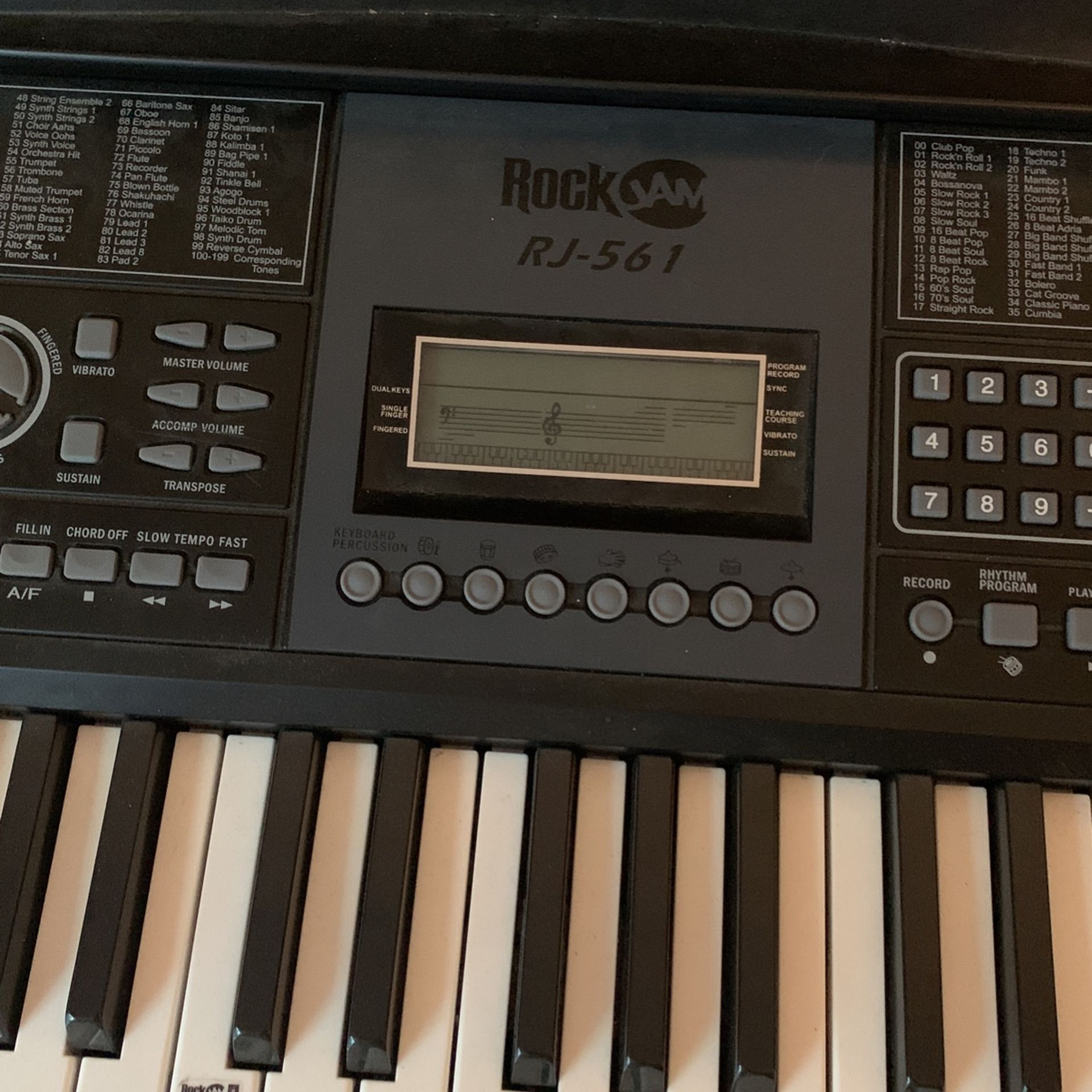 Rock Jam RJ571 Keyboardportable for Sale in Gig Harbor, WA OfferUp