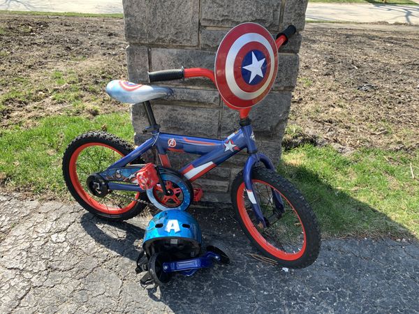 captain america bike 12 inch
