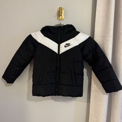 Kids Nike Zip Up Puffer Jacket 