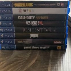 PS4 Pro And Games