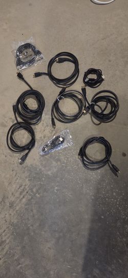 AV Cables - $5 For All Of Them