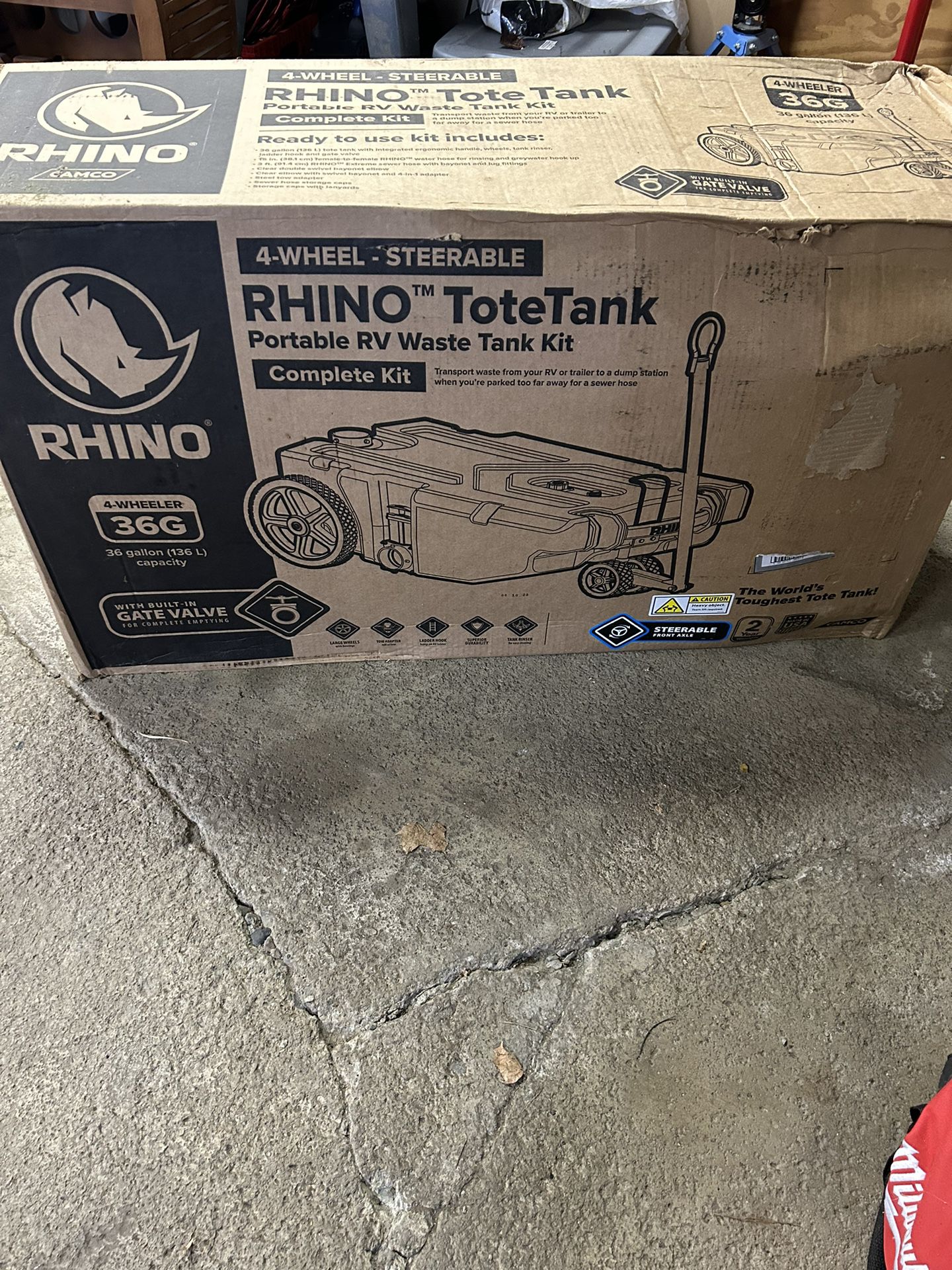 Rhino 36G Tote Tank 