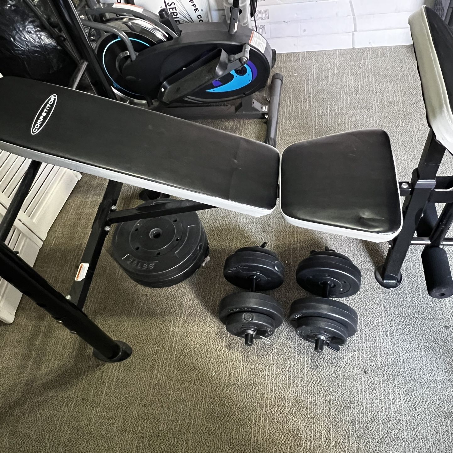 Competitor bench shop