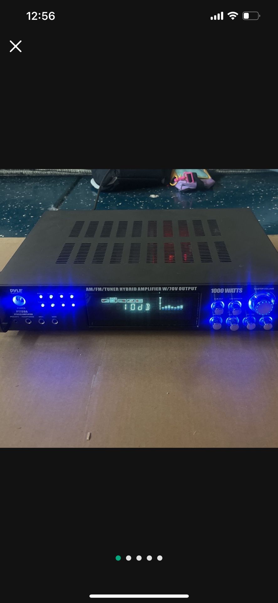 Pyle-Pro PT720A hybrid amplifier/tuner 1000 Watts