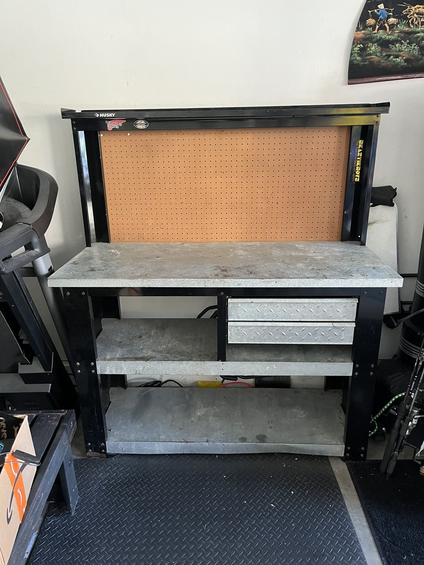 Husky Work Bench Used