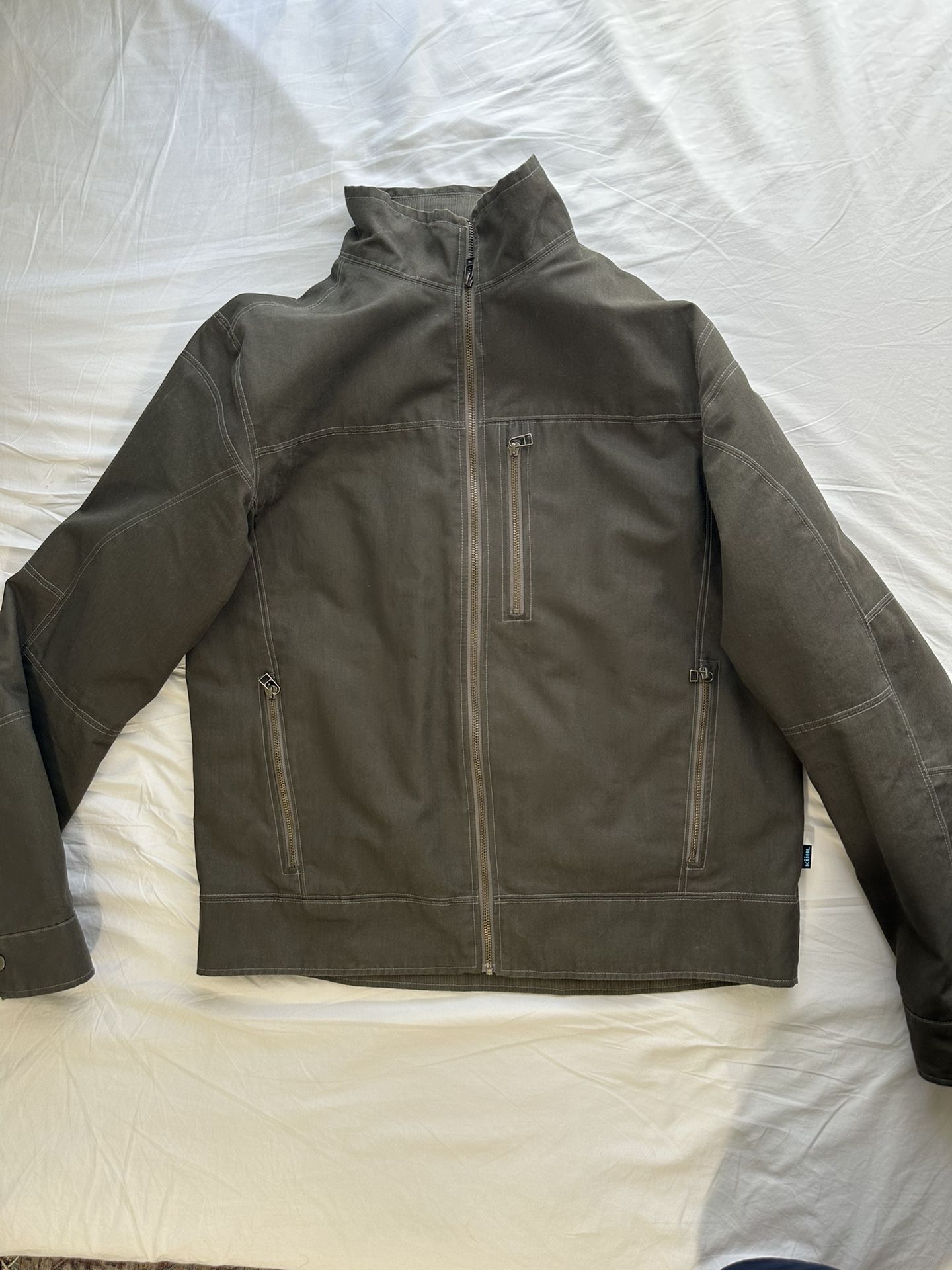 Kuhl Men’s Burr Jacket, Gun Metal, Size L