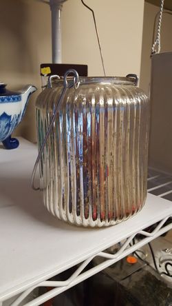 Mirror glass votive holder new