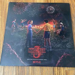 Stranger Things S3 Vinyl Record