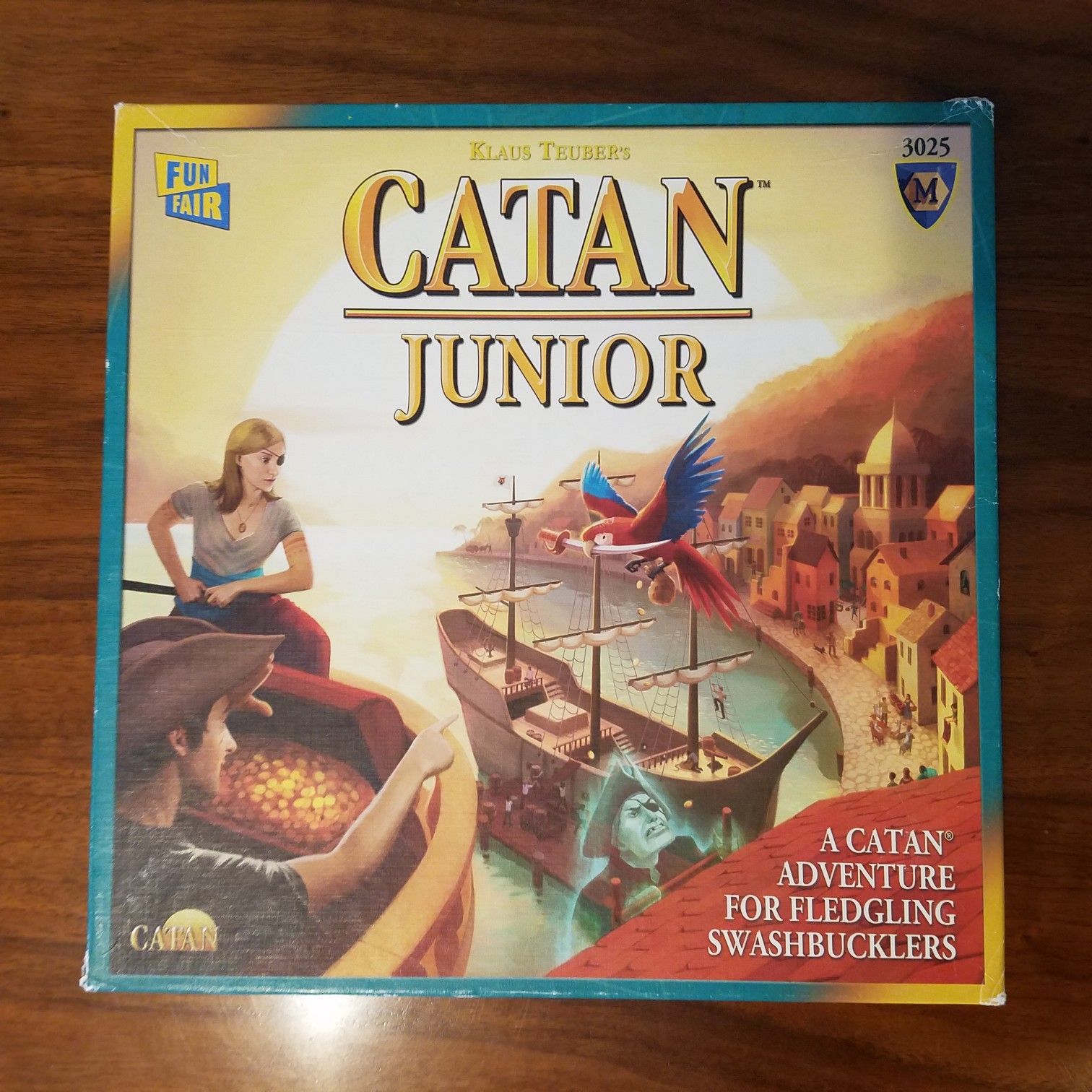 Catan Junior Board Game - Used. 1 missing piece