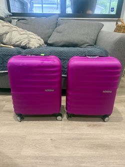 American Tourister Hard Shell Carry On Luggage Set of 2