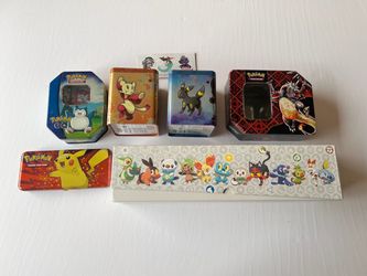 Pokemon TCG Tins Lot