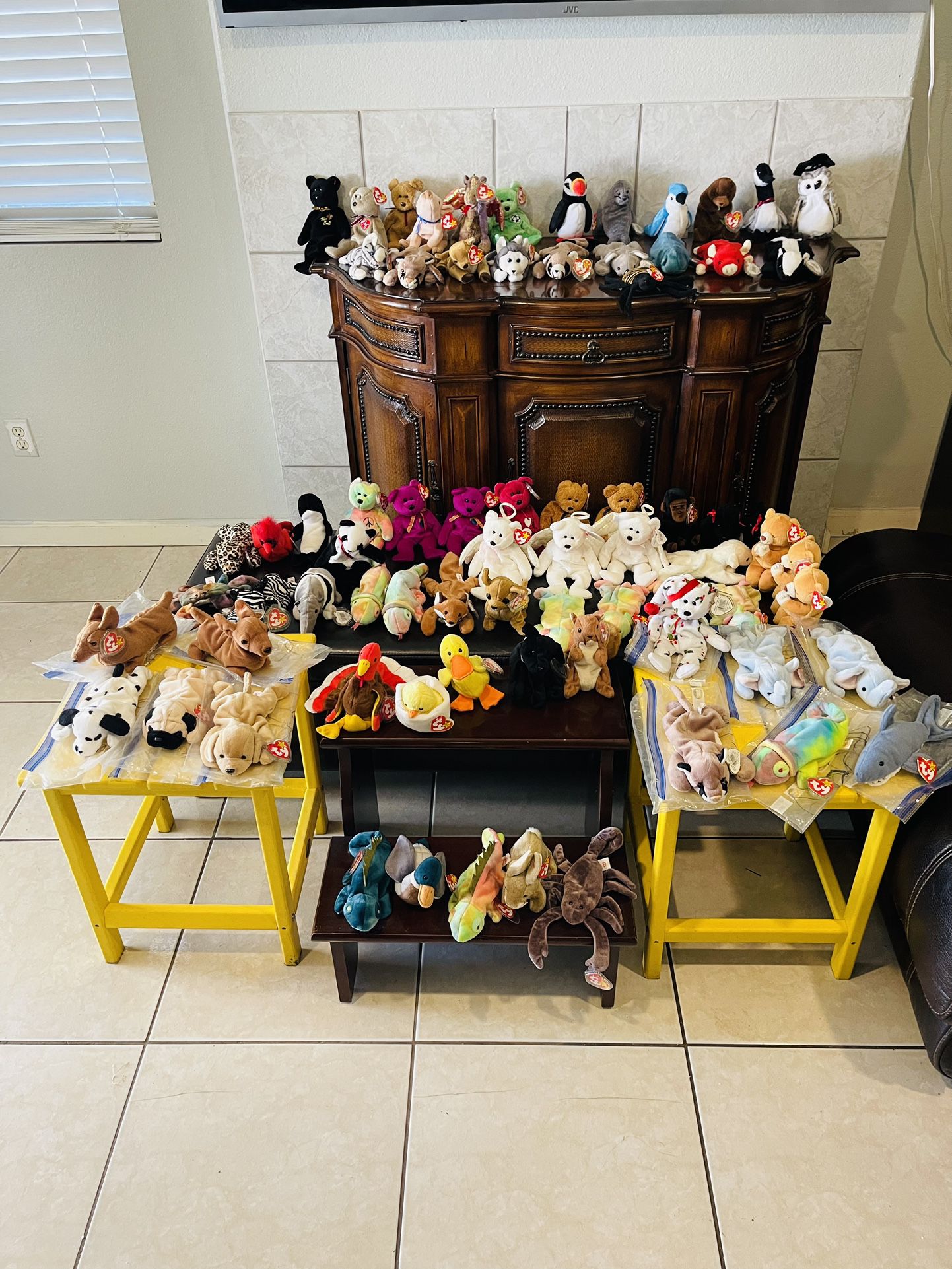 Beanie Babies Collection.PERFECT CONDITION 