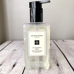 New Jo Malone London Blackberry & Bay Foaming Body & Hand Wash 8.5 oz Full Size.