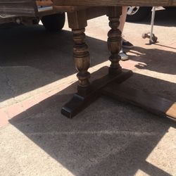 Thomasville solid wood dining table