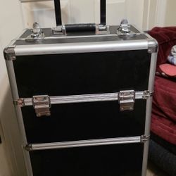 Rolling Nail/Make Up Travel Case