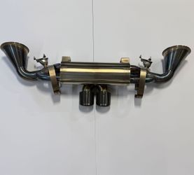 Kline Innovation Valvetronic Cat Back Exhaust System Porsche 718 Cayman GT4RS